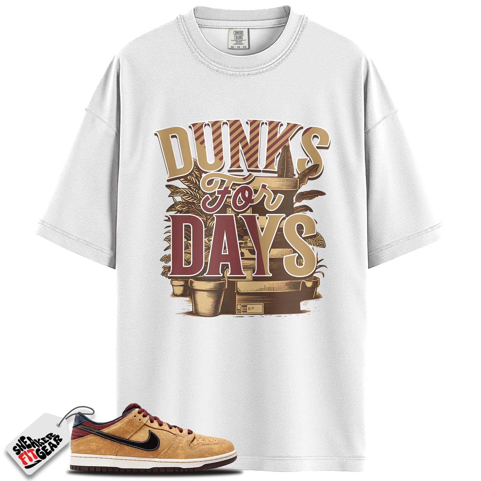 SB Dunk Low City of Cinema Match Shirts, DUNKS FOR DAYS To Match SB Dunk Low City of Cinema