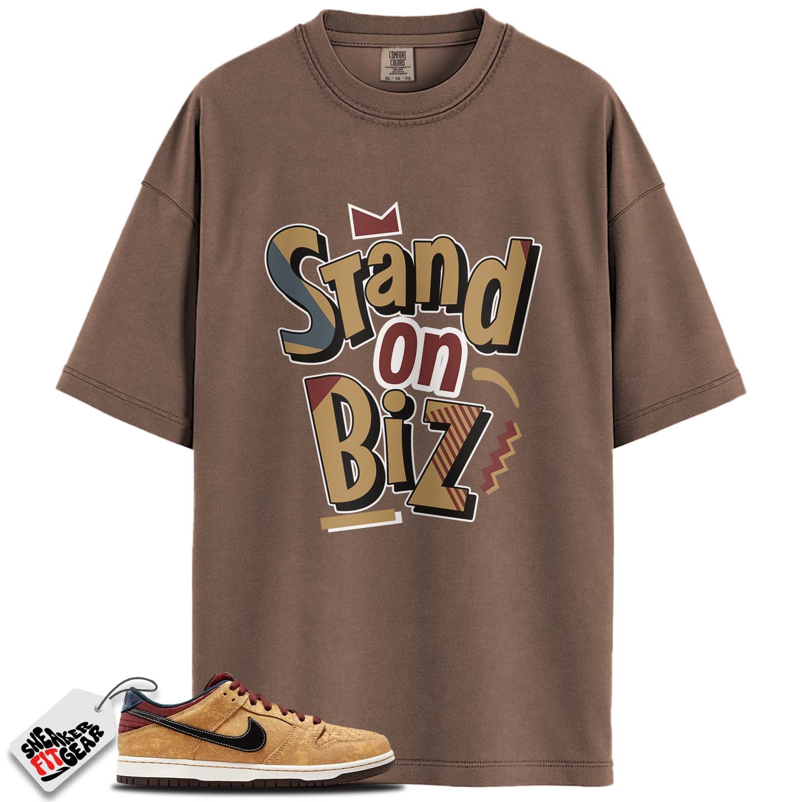 SB Dunk Low City of Cinema Match Shirts, STAND ON BIZ To Match SB Dunk Low City of Cinema Main image