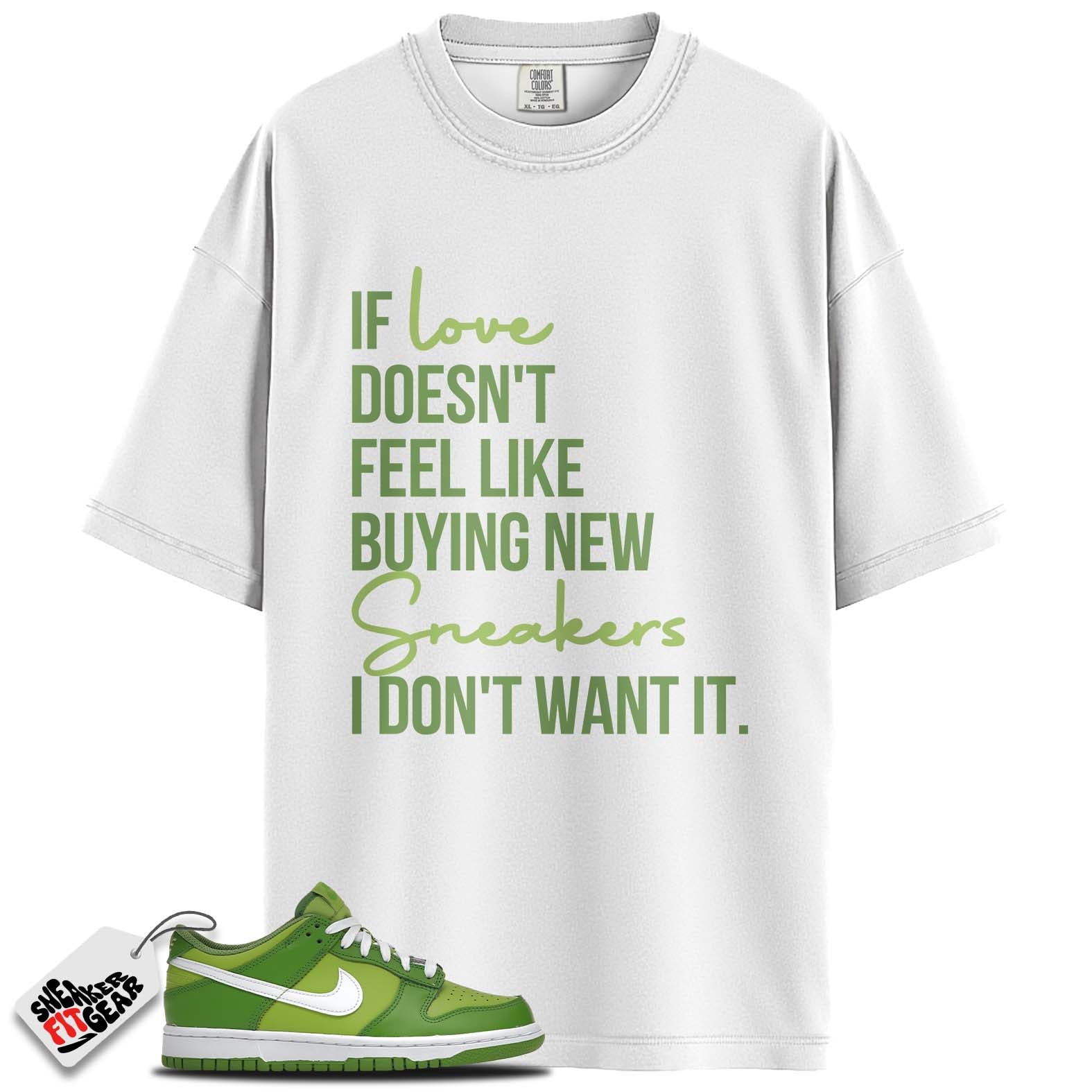 Dunk Low Chlorophyll Match Shirts, BUYING NEW SNEAKERS To Match Dunk Low Chlorophyll