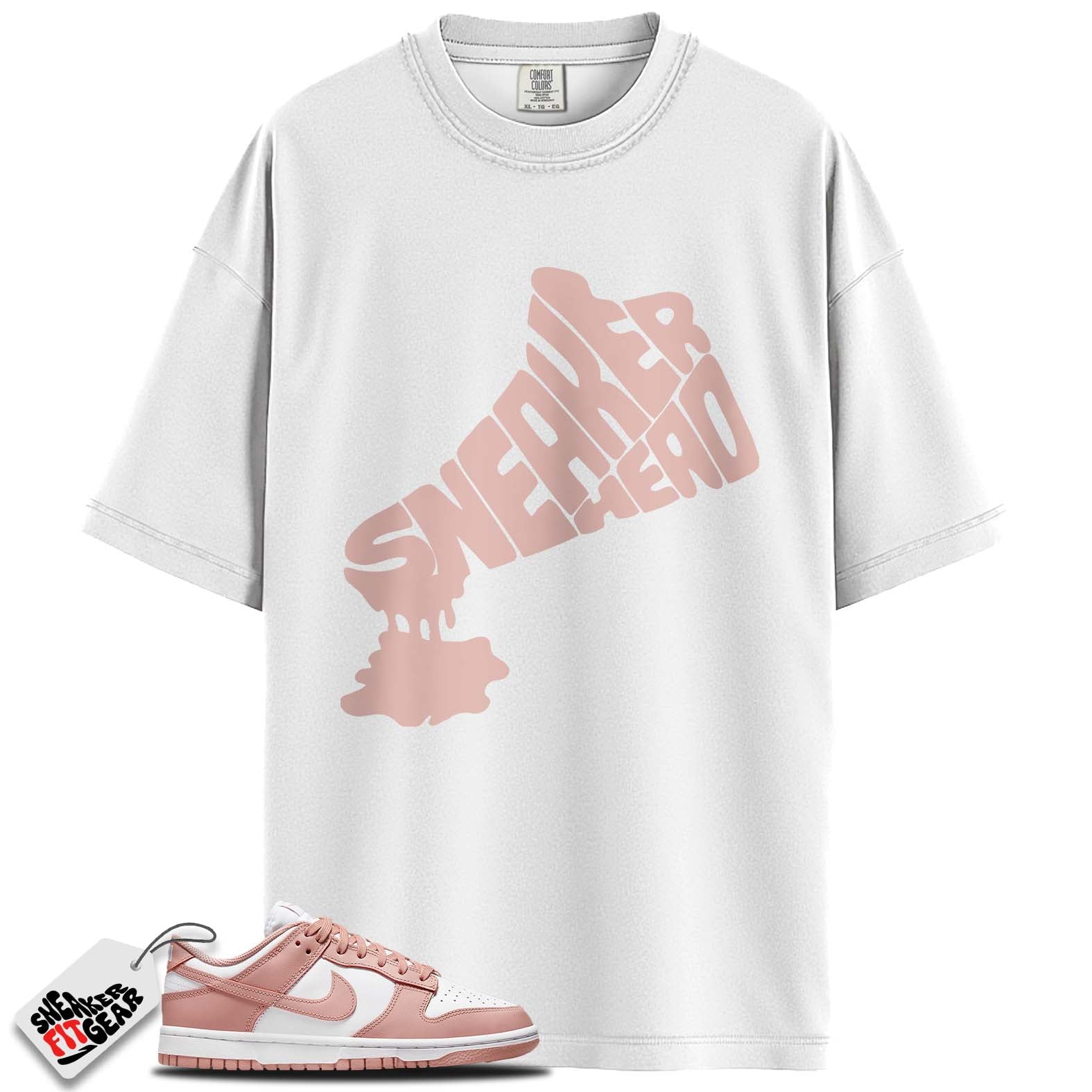Dunk Low White Rose Whisper Match Shirts, SNEAKER HEAD To Match Dunk Low White Rose Whisper