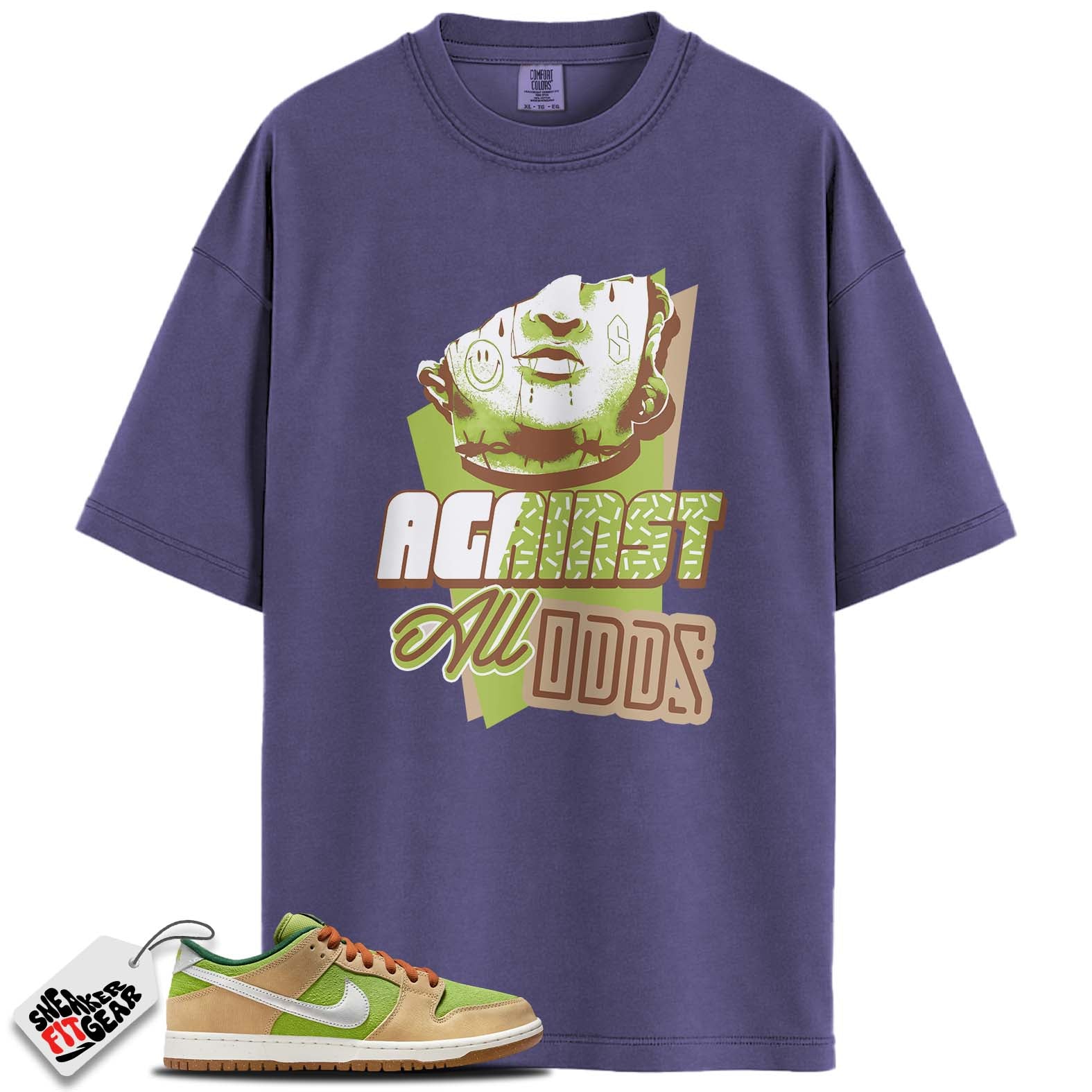 SB Dunk Low Escargot Match Shirts, AGAINST To Match SB Dunk Low Escargot