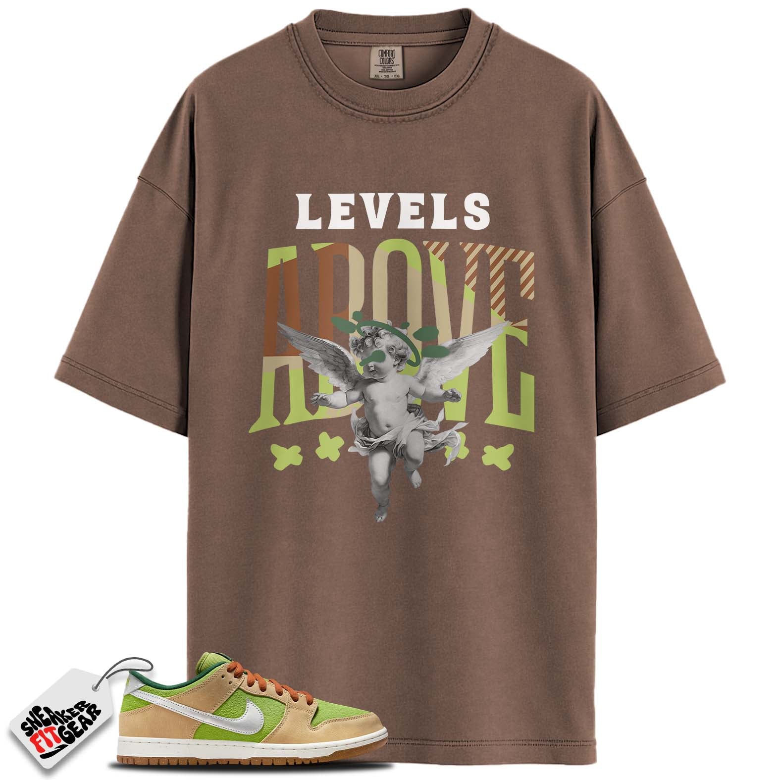 SB Dunk Low Escargot Match Shirts, LEVELS ABOVE To Match SB Dunk Low Escargot