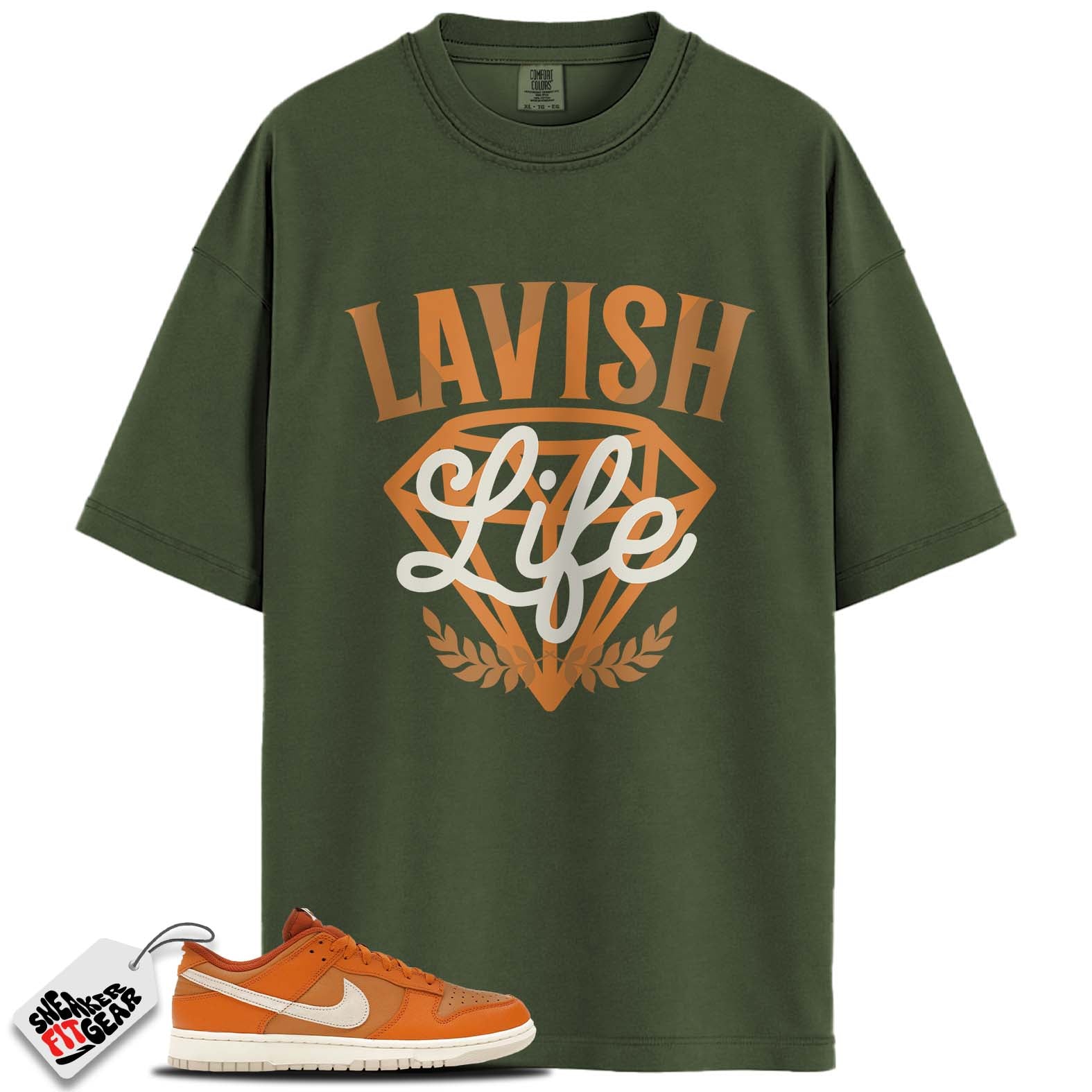 Dunk Low Retro SE Monarch Match Shirts, LAVISH LIFE To Match Dunk Low Retro SE Monarch
