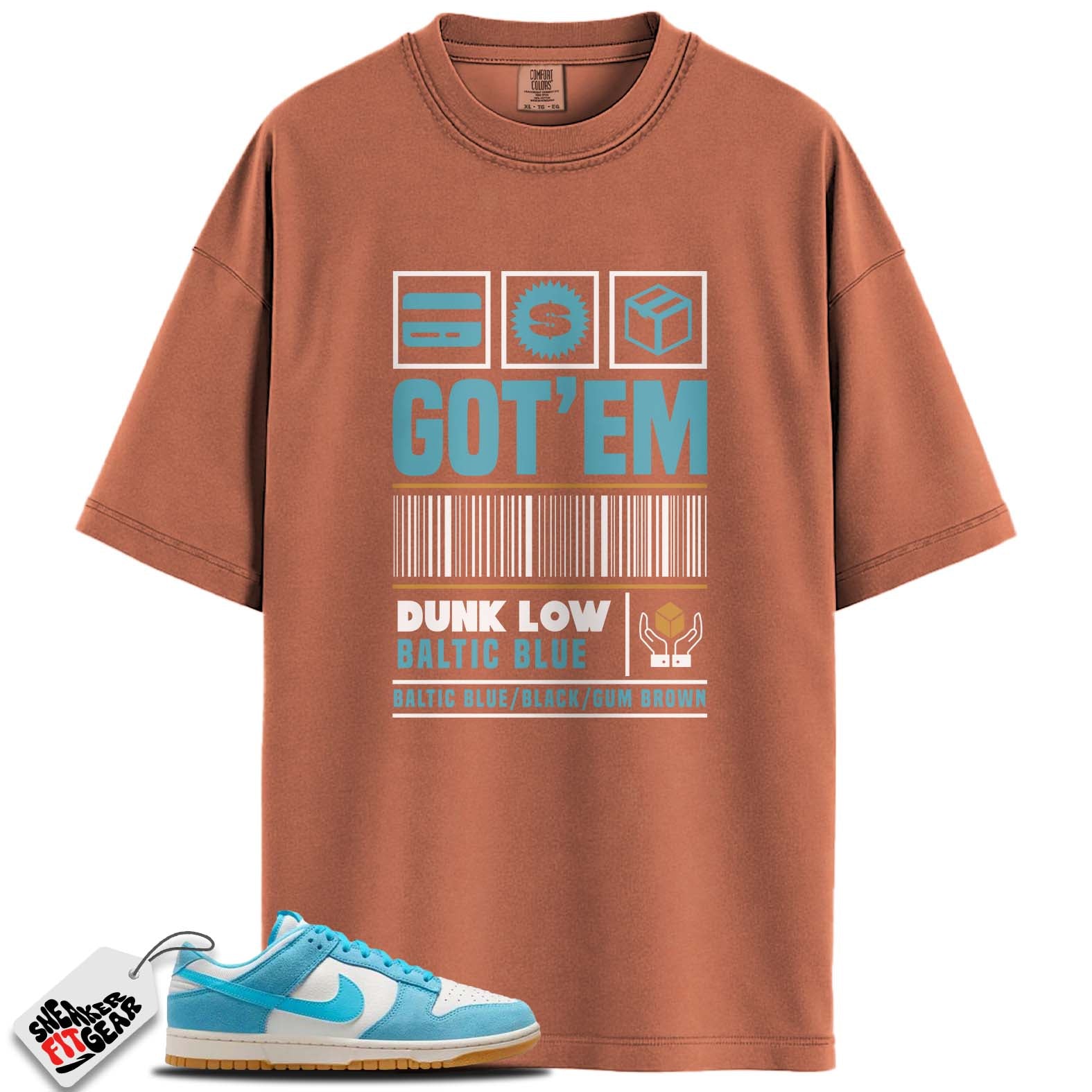 Dunk Low Baltic Blue Match Shirts, GOT EM To Match Dunk Low Baltic Blue Main image