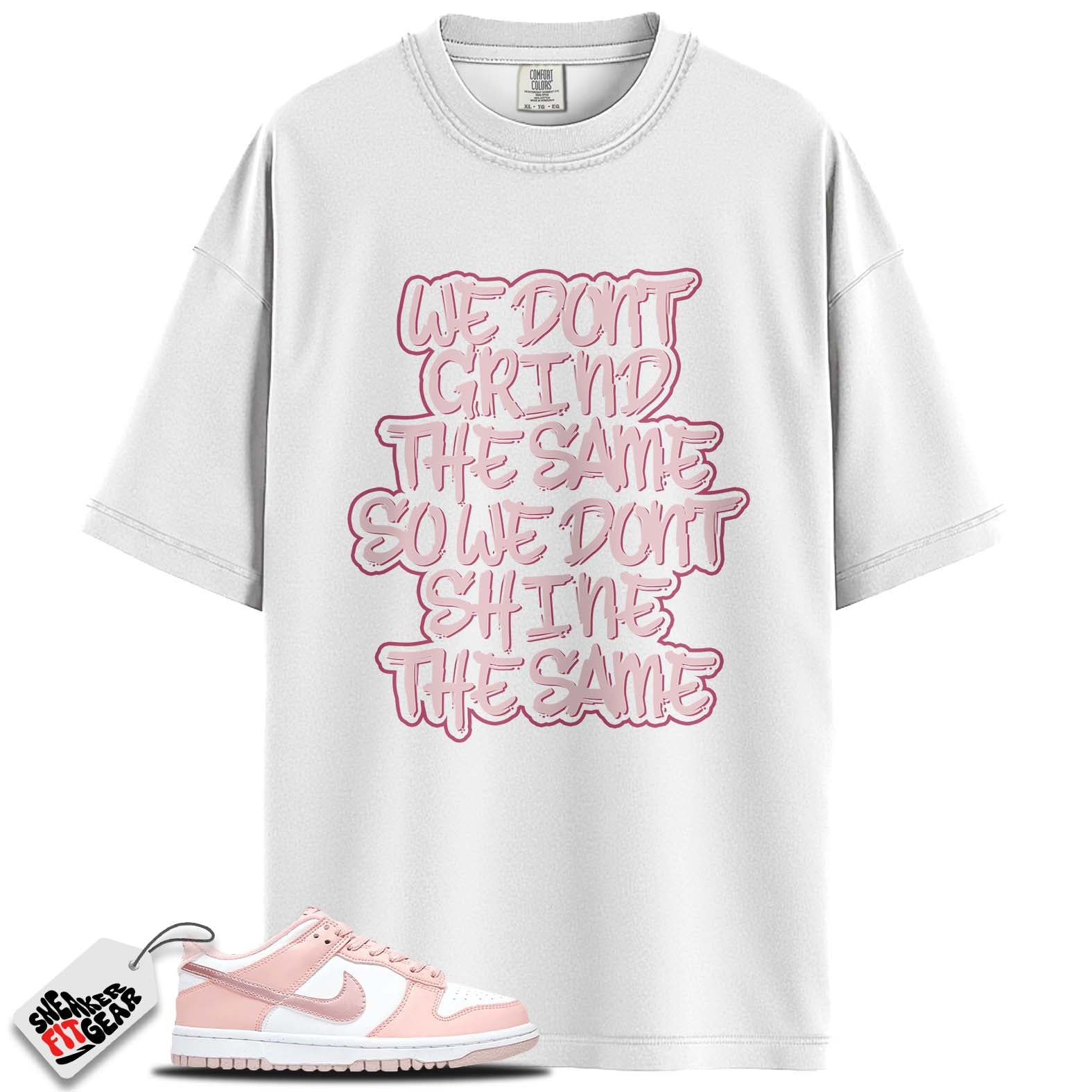 Dunk Low Pink Velvet Match Shirts, THE SAME To Match Dunk Low Pink Velvet