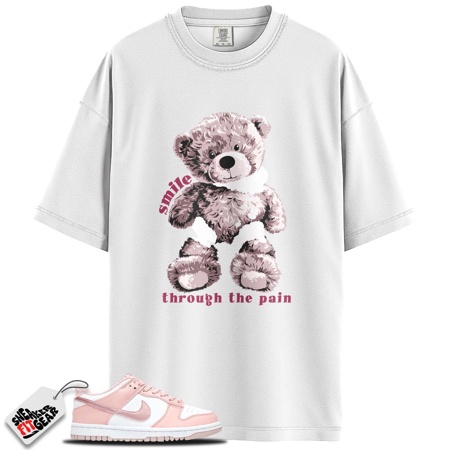 Dunk Low Pink Velvet Match Shirts, SMILE To Match Dunk Low Pink Velvet