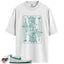 Dunk Low White Green Noise Match Shirts, KING To Match Dunk Low White Green Noise