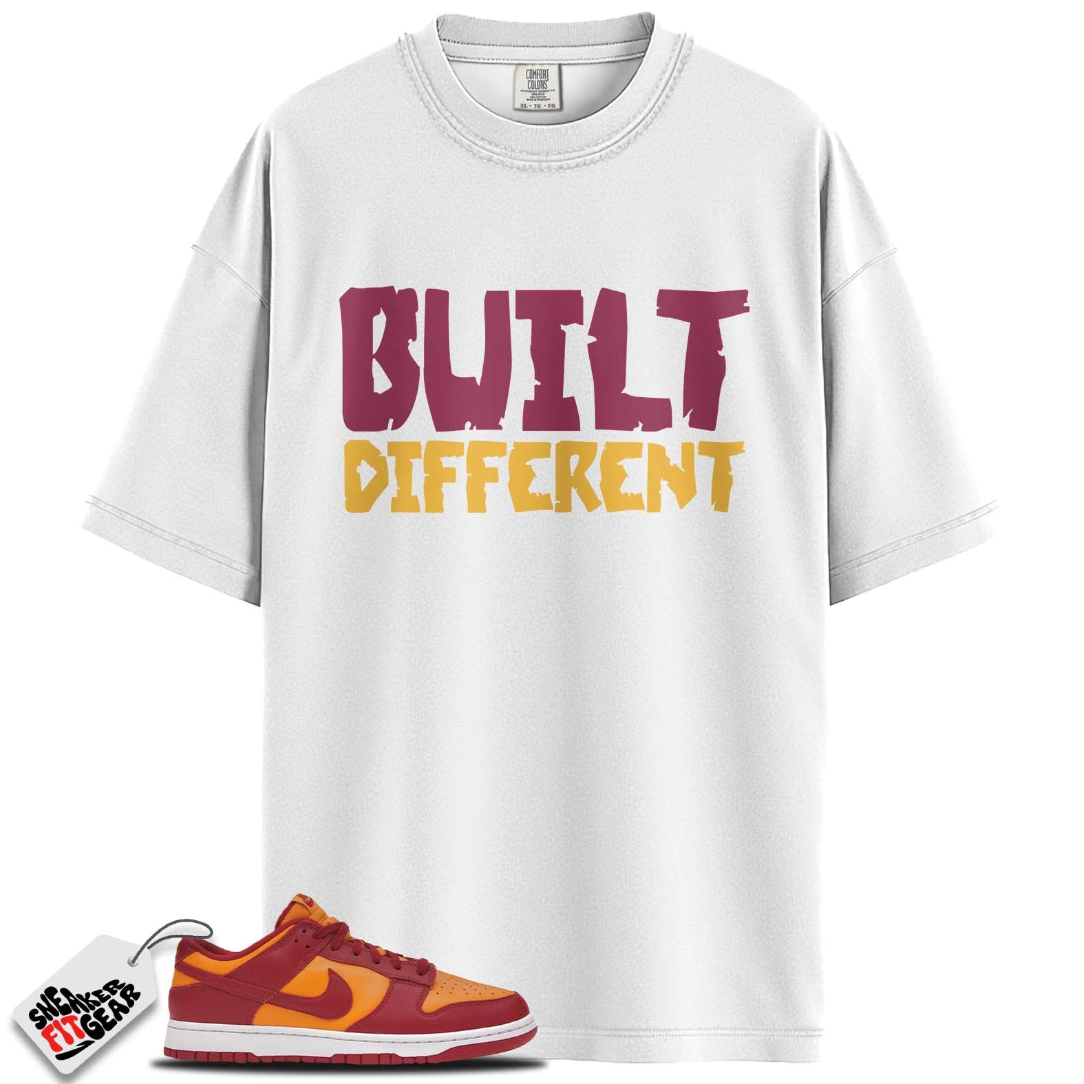 Dunk Low Midas Gold Match Shirts, BUILT DIFFERENT To Match Dunk Low Midas Gold