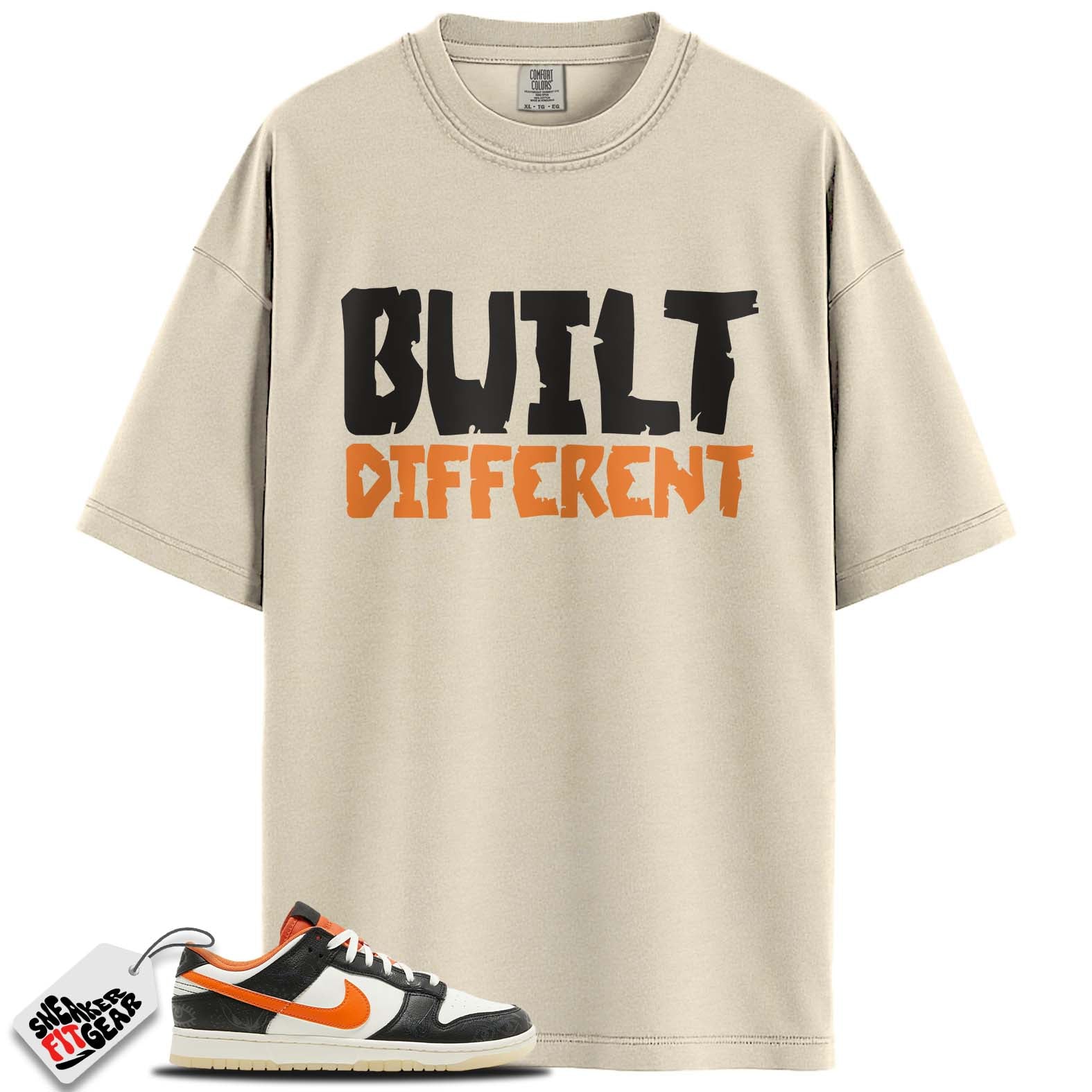 Dunk Low PRM Halloween Match Shirts, BUILT DIFFERENT To Match Dunk Low PRM Halloween