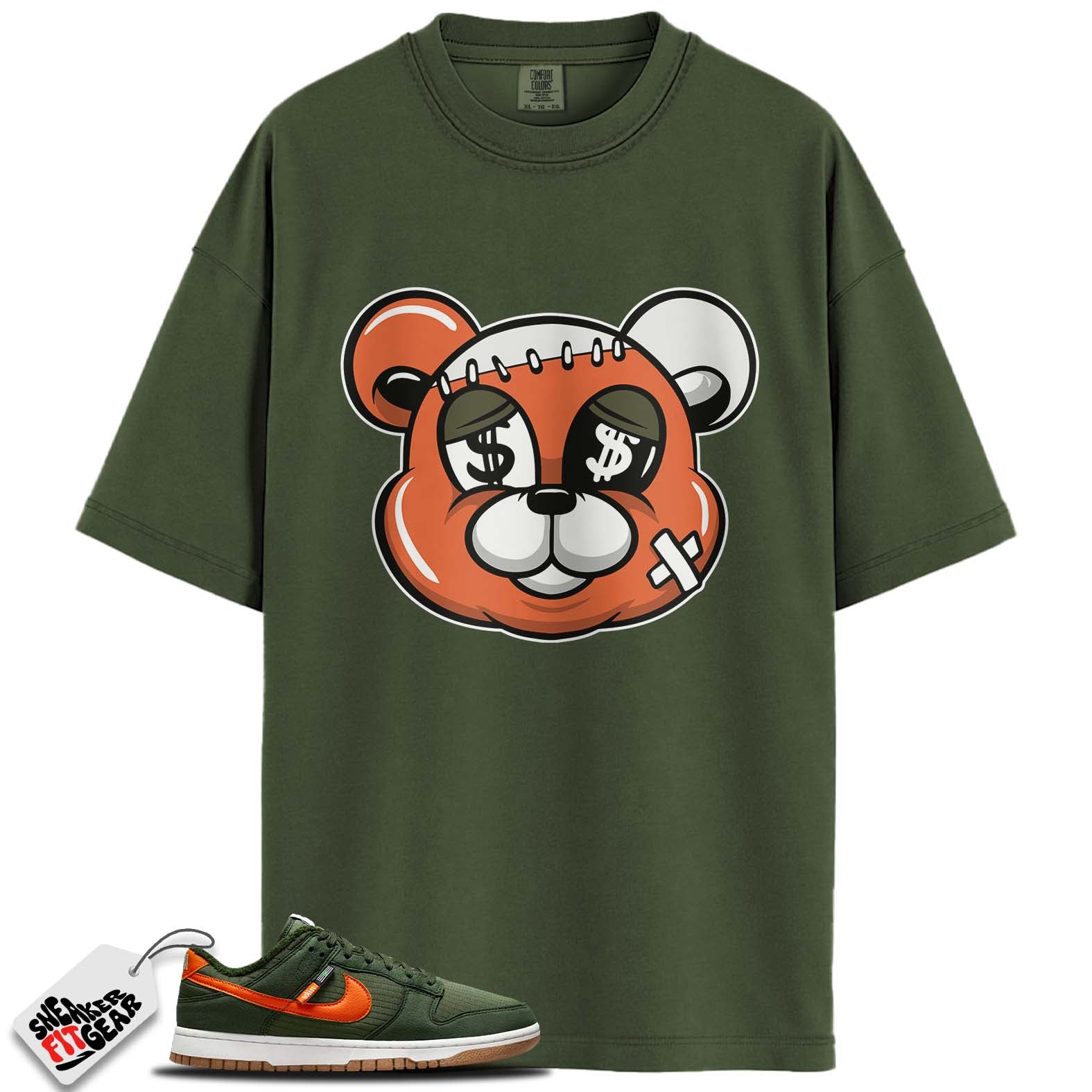 Dunk Low Next Nature Sequoia Match Shirts, STITCH To Match Dunk Low Next Nature Sequoia Main image