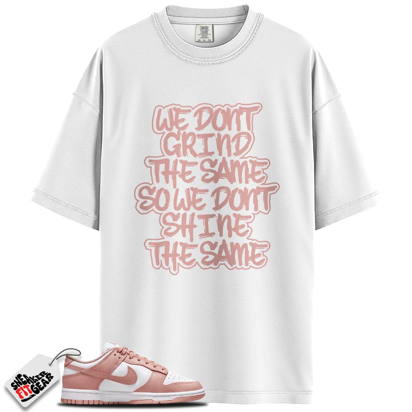Dunk Low Rose Whisper Match Shirts, THE SAME To Match Dunk Low Rose Whisper