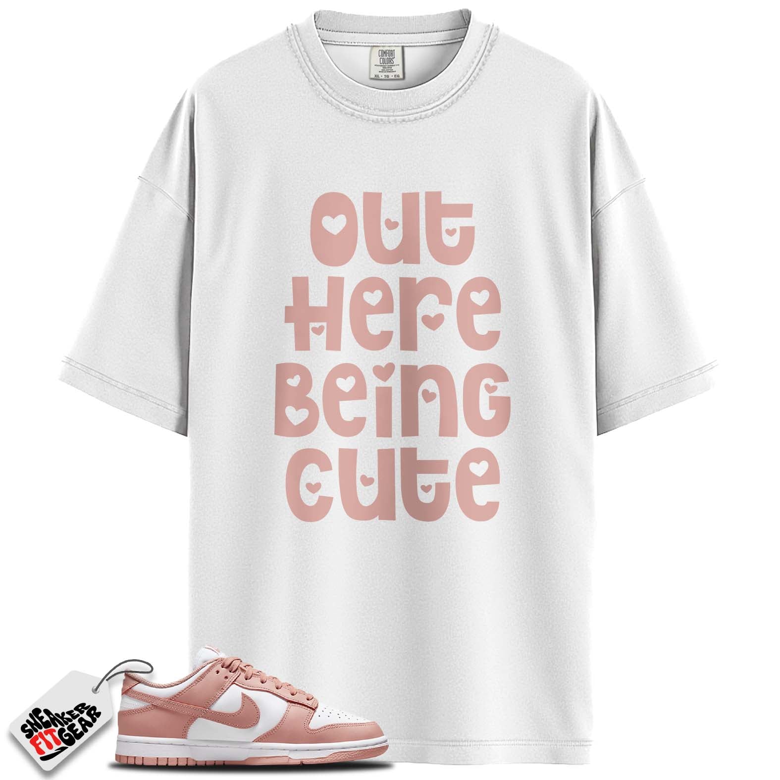 Dunk Low Rose Whisper Match Shirts, BEING CUTE To Match Dunk Low Rose Whisper