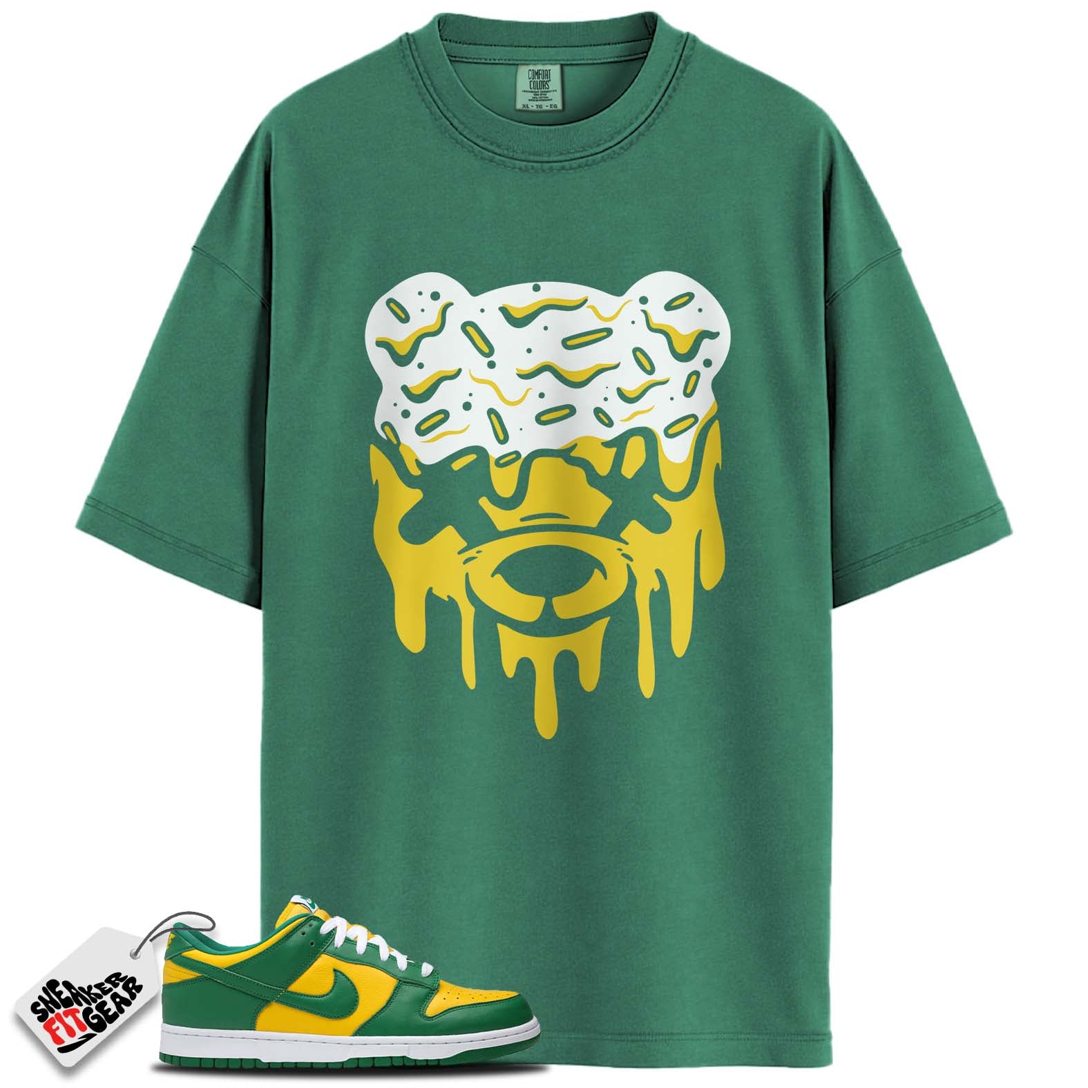 Dunk Low Brazil Match Shirts, BAD CHEESE To Match Dunk Low Brazil