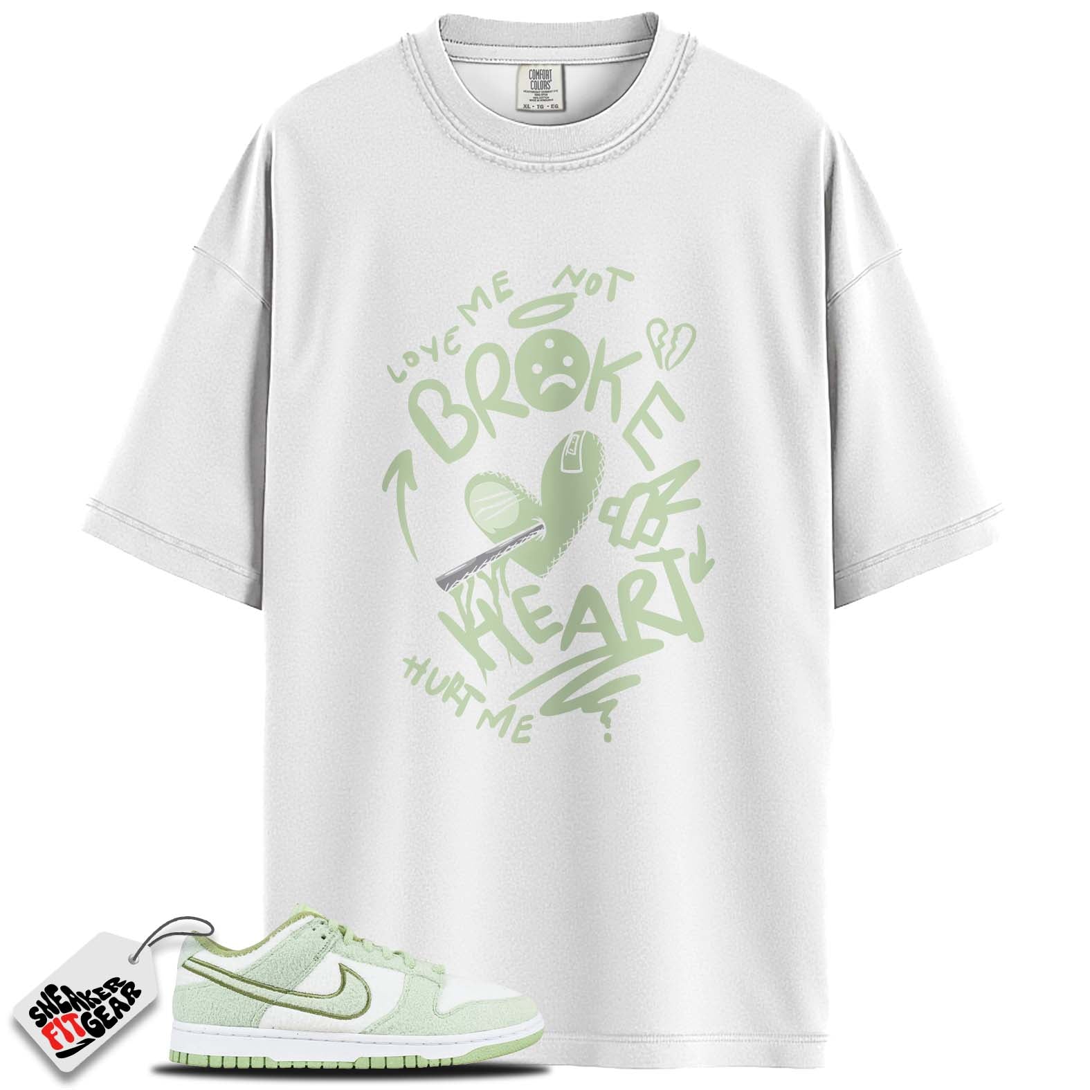 Dunk Low SE Fleece Pack Honeydew Match Shirts, BROKEN HEART To Match Dunk Low SE Fleece Pack Honeydew Main image