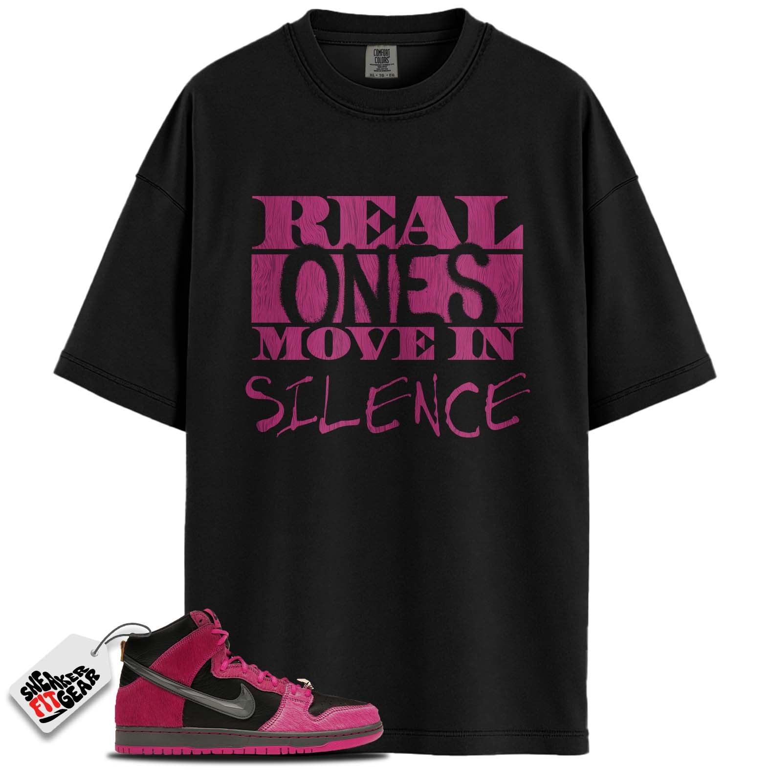 SB Dunk High Run The Jewels Match Shirts, REAL ONE To Match SB Dunk High Run The Jewels Main image