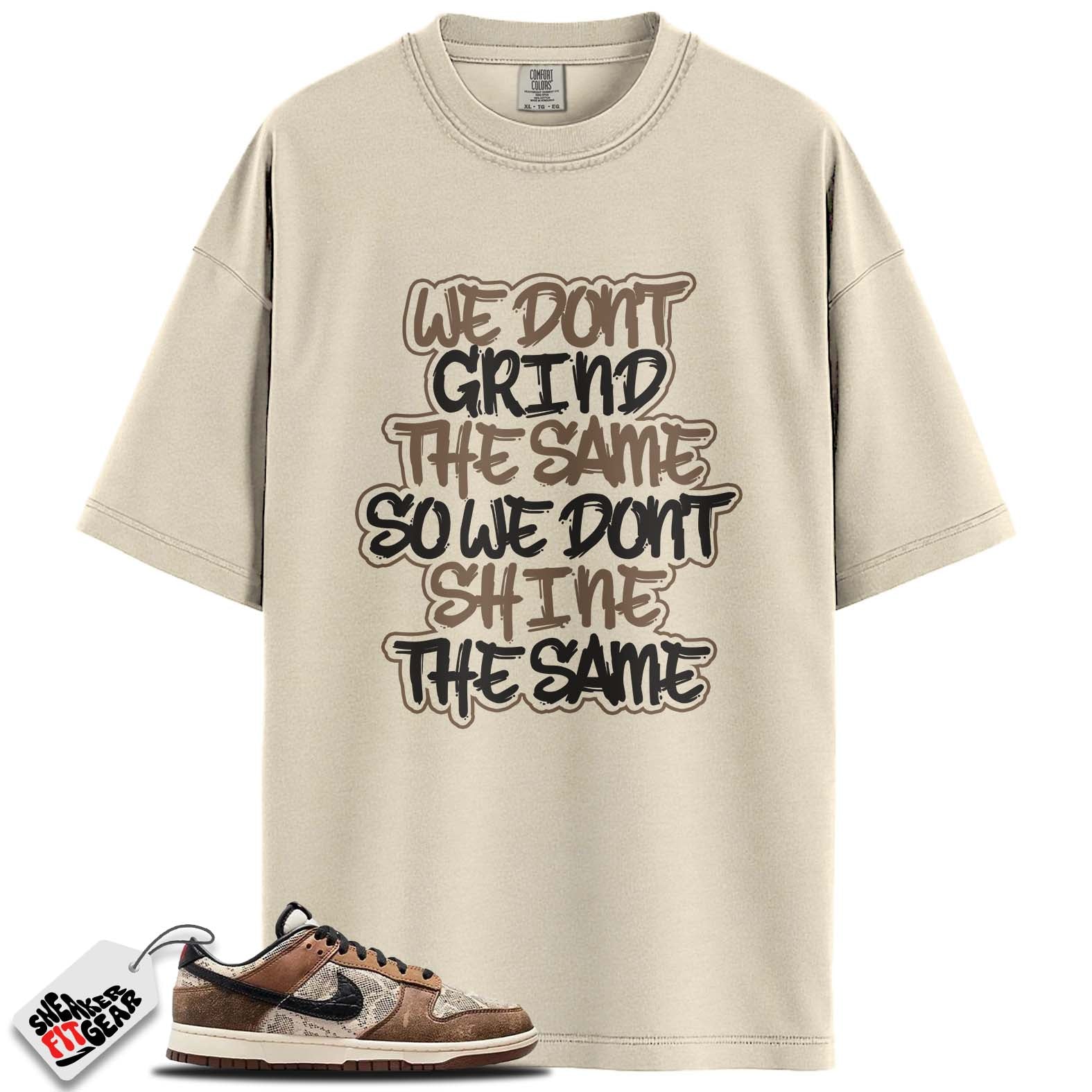 Dunk Low Premium CO.JP Brown Snakeskin Match Shirts, THE SAME To Match Dunk Low Premium CO.JP Brown Snakeskin Main image