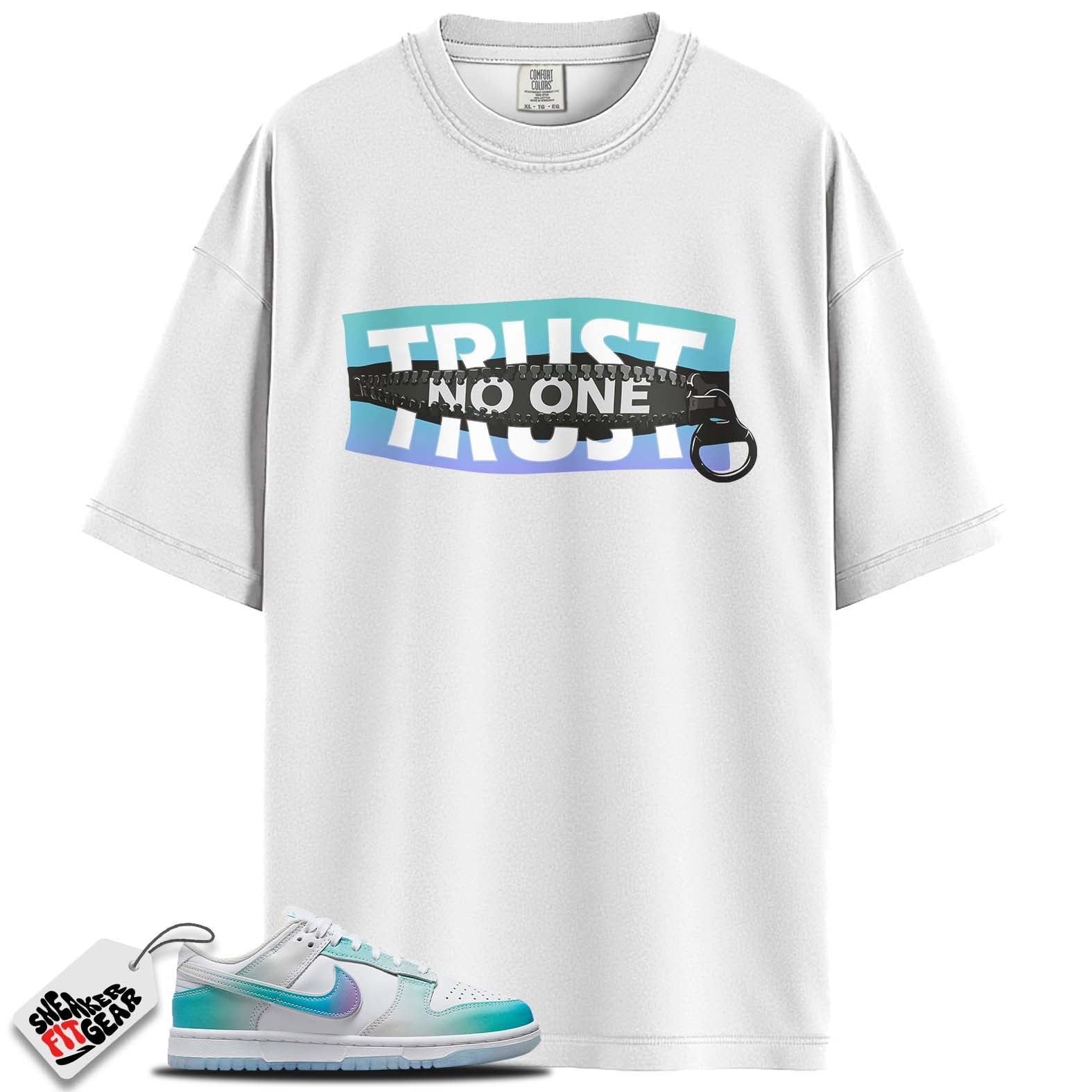 Dunk Low Unlock Your Space Match Shirts, TRUST NO ONE To Match Dunk Low Unlock Your Space Main image