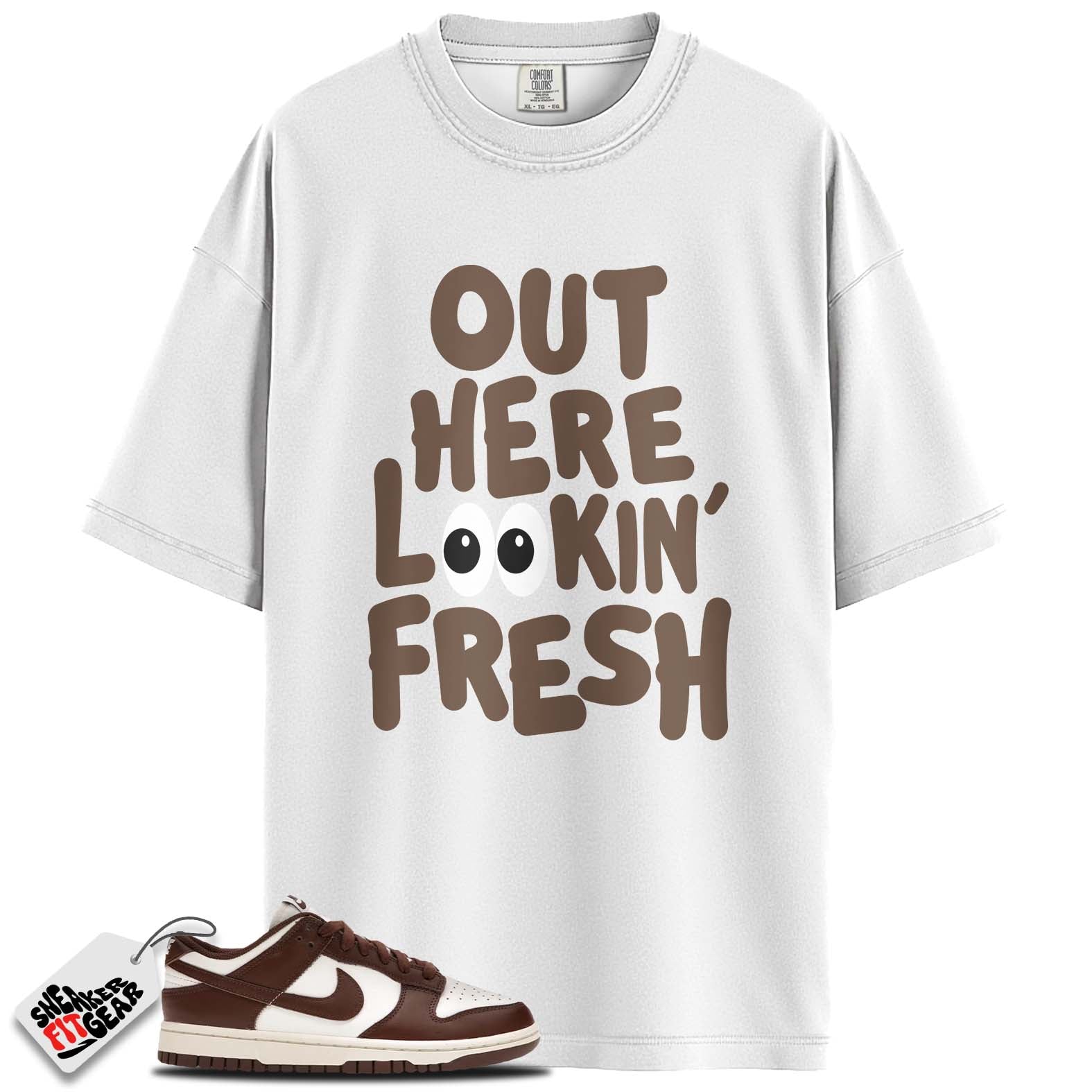 Dunk Low Cacao Wow Match Shirts, LOOKING FRESH To Match Dunk Low Cacao Wow Main image