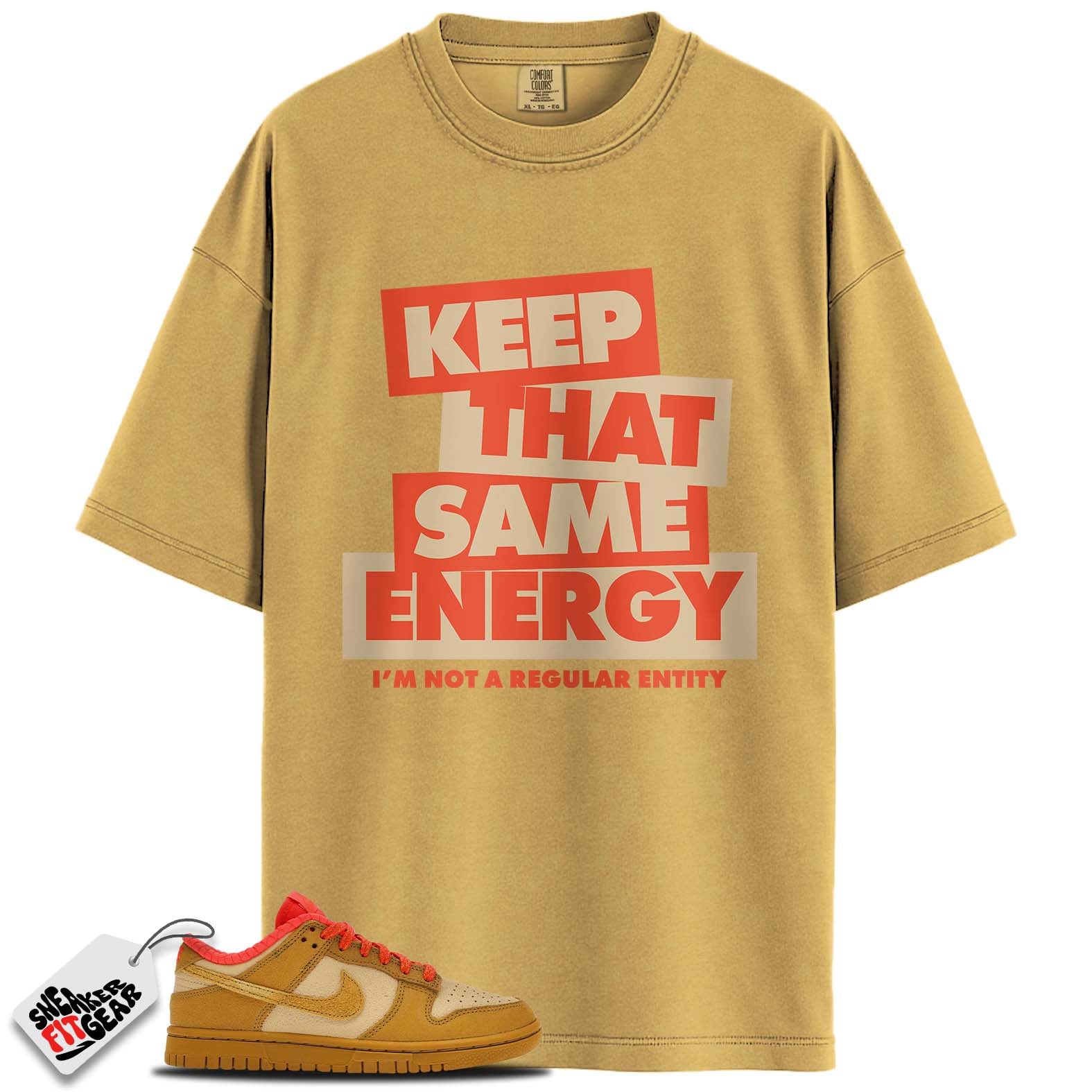 Dunk Low Bronzine Sesame Picante Red Match Shirts, SAME ENERGY To Match Dunk Low Bronzine Sesame Picante Red Main image