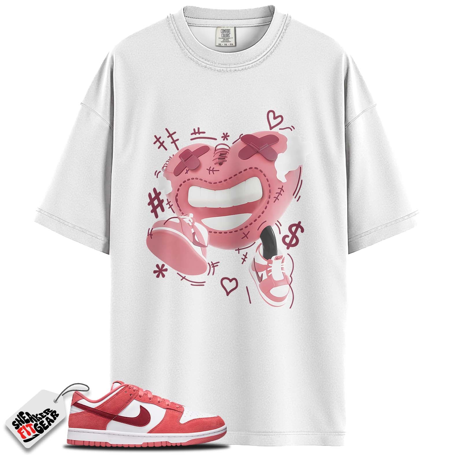 Dunk Low Valentine's Day Match Shirts, LOVE To Match Dunk Low Valentine's Day Main image