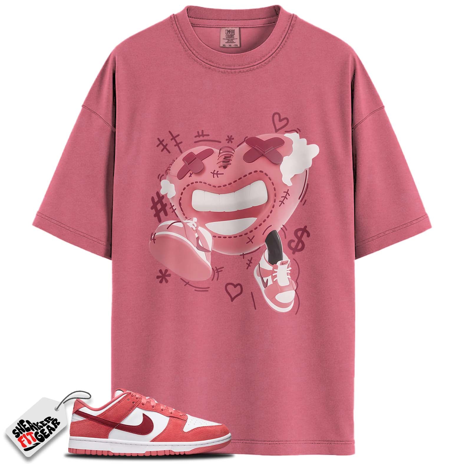 Dunk Low Valentine's Day Match Shirts, LOVE To Match Dunk Low Valentine's Day