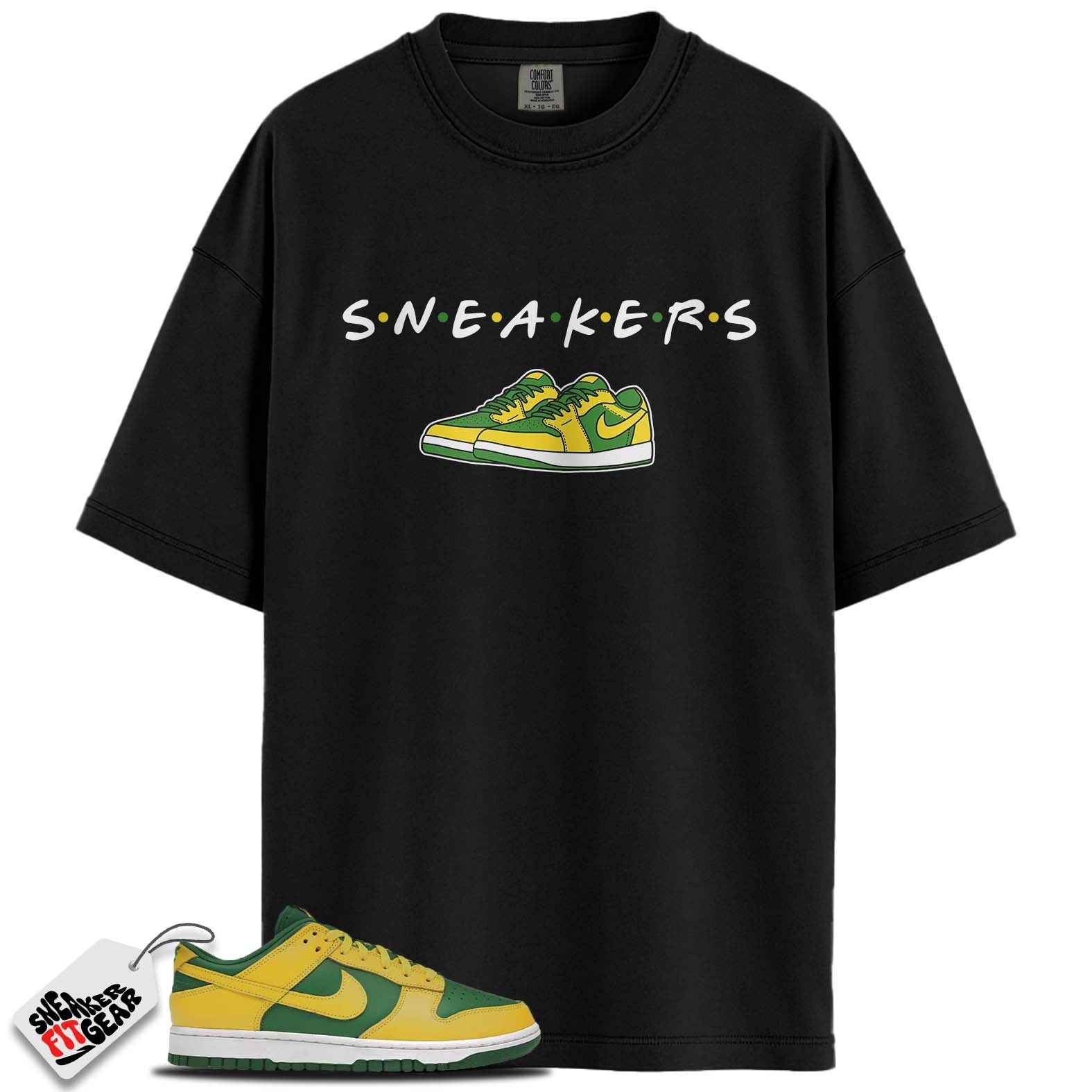 Dunk Low Retro Reverse Brazil Match Shirts, SNEAKERS To Match Dunk Low Retro Reverse Brazil Main image