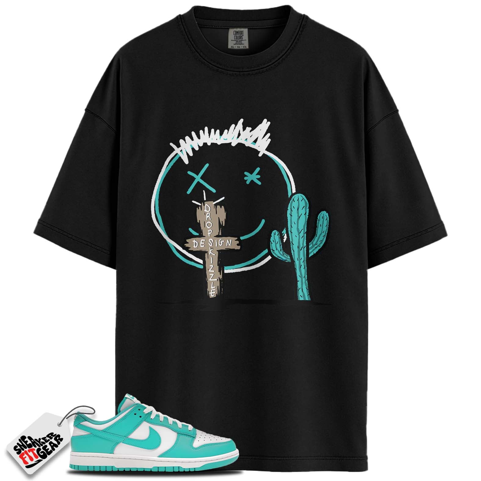 Dunk Low Clear Jade Match Shirts, CACTUS To Match Dunk Low Clear Jade Main image