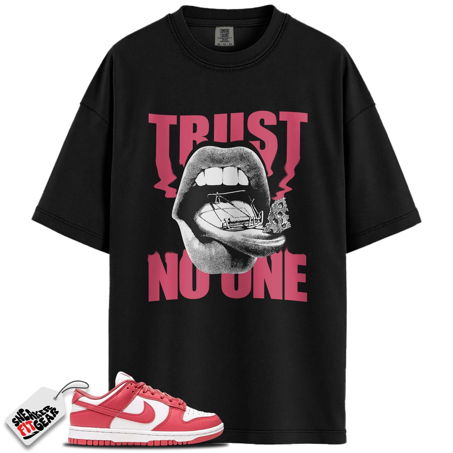 Dunk Low Archeo Pink Match Shirts, TRUST NO ONE To Match Dunk Low Archeo Pink Main image