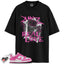 Dunk Low Laser Fuchsia Match Shirts, REAL LOVE To Match Dunk Low Laser Fuchsia