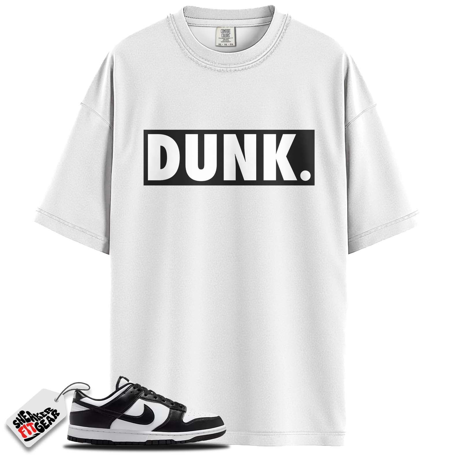 Dunk Low Retro White Black Panda Match Shirts, DUNK To Match Dunk Low Retro White Black Panda Main image