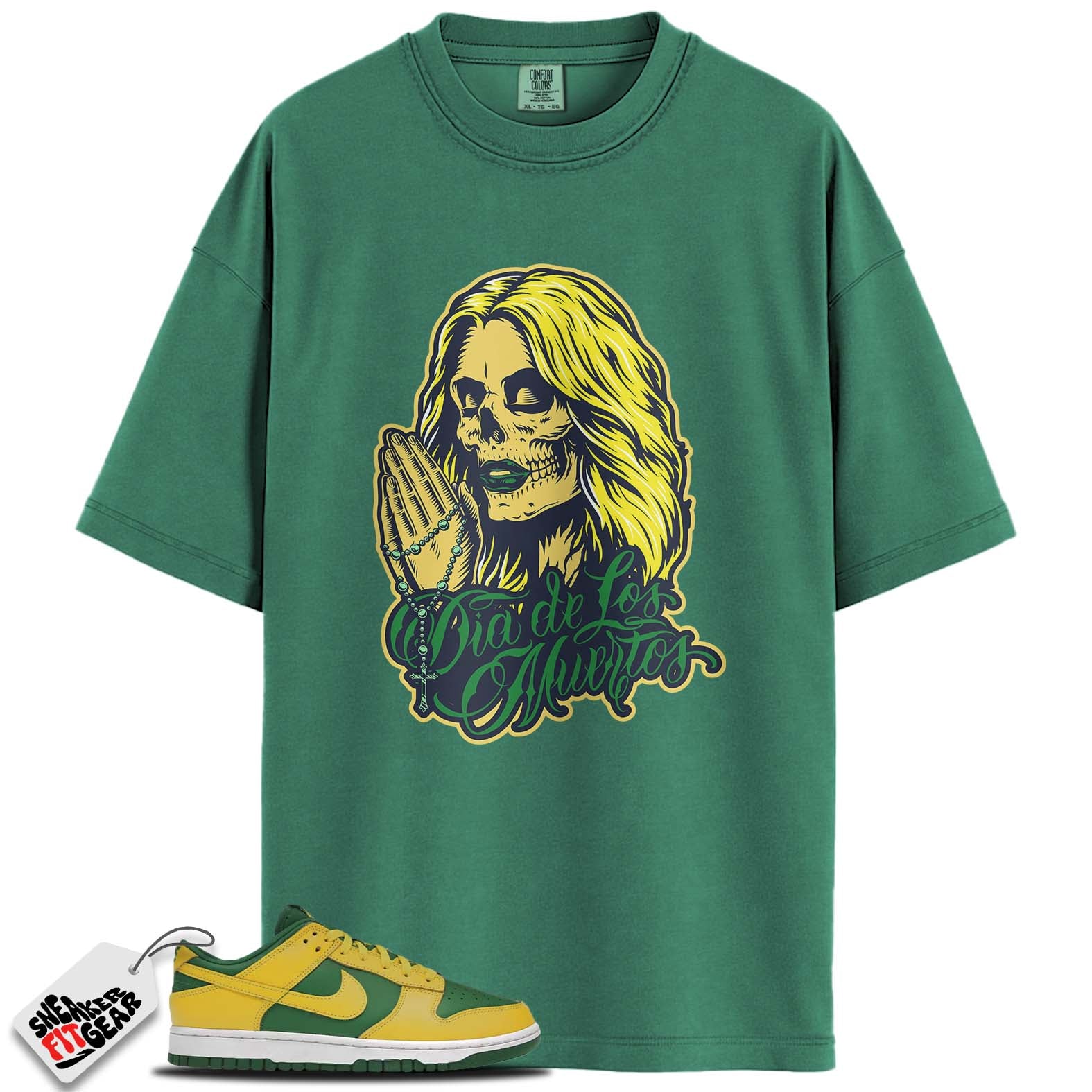 Dunk Low Retro Reverse Brazil Match Shirts, PRAY To Match Dunk Low Retro Reverse Brazil Main image